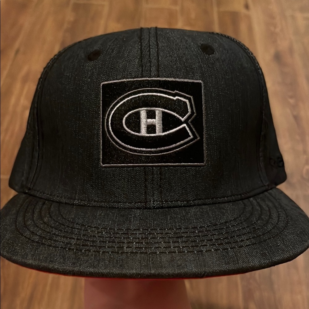 Reebok Black Hat with Logo